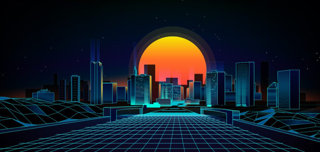 Tron-like city