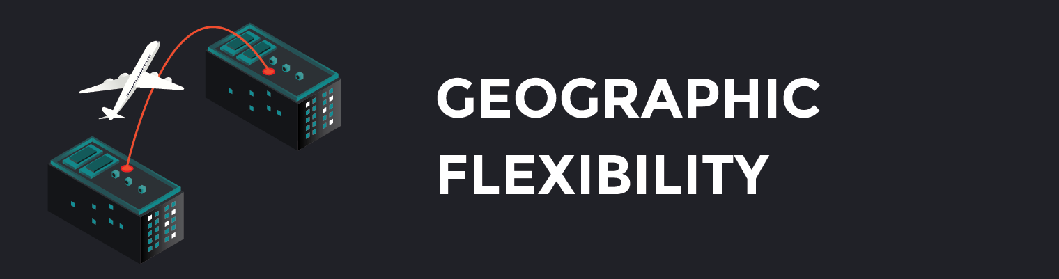 Geographic flexibility