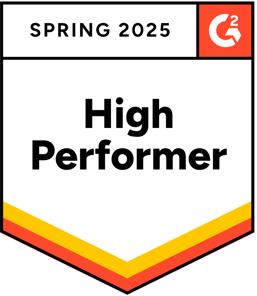 Managed Hosting High Performer Badge